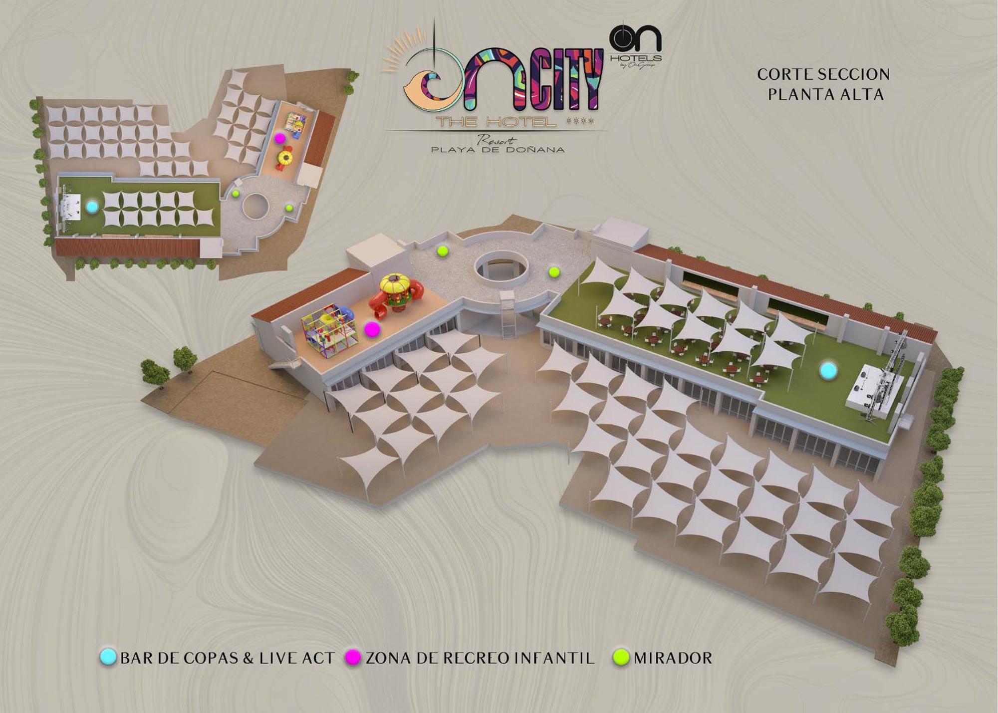 On City Resort All Inclusive Prime Matalascanas Exterior photo